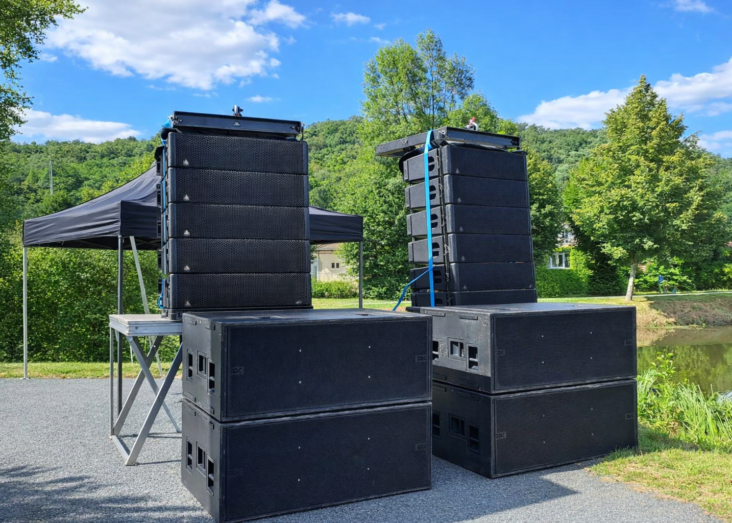 Sonorisation feux d'artifice